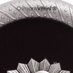 19 cm x 24 cm Oval Gümüş Renk Osmanlı Tuğrası Çerçevesi